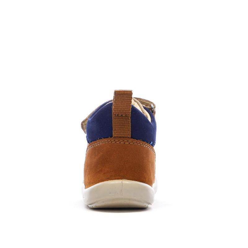 Baskets Hautes Maron/Beige Garçon Kickers Bottillon
