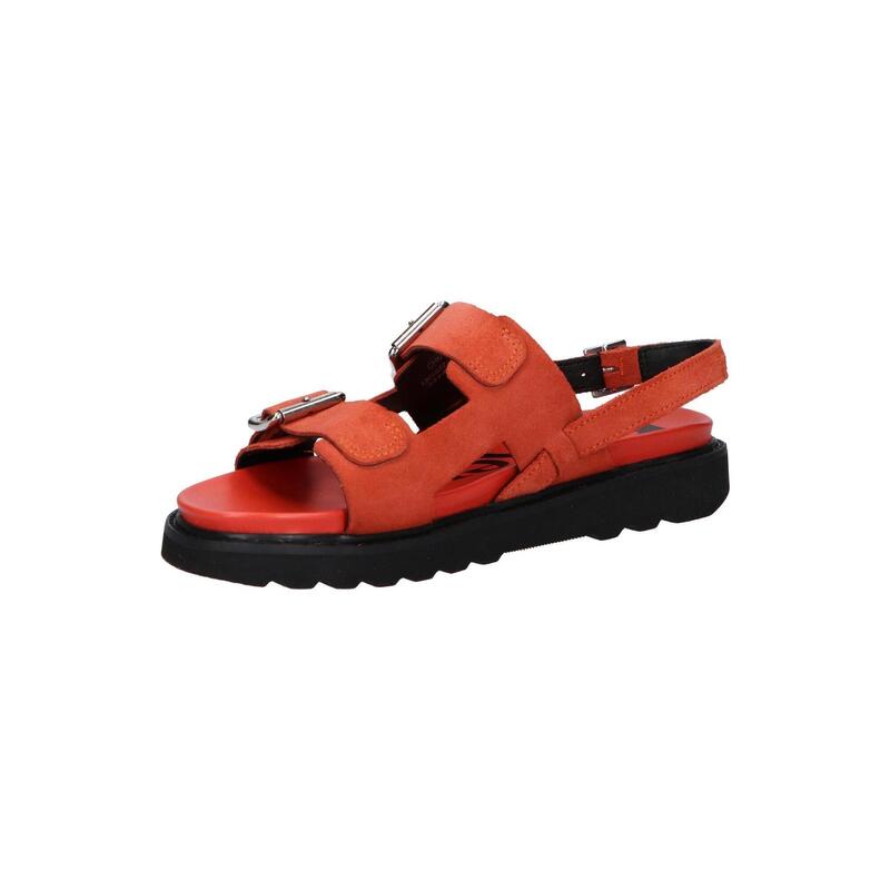 Sandales Kickers Modèle Neosummer Couleur Rouge