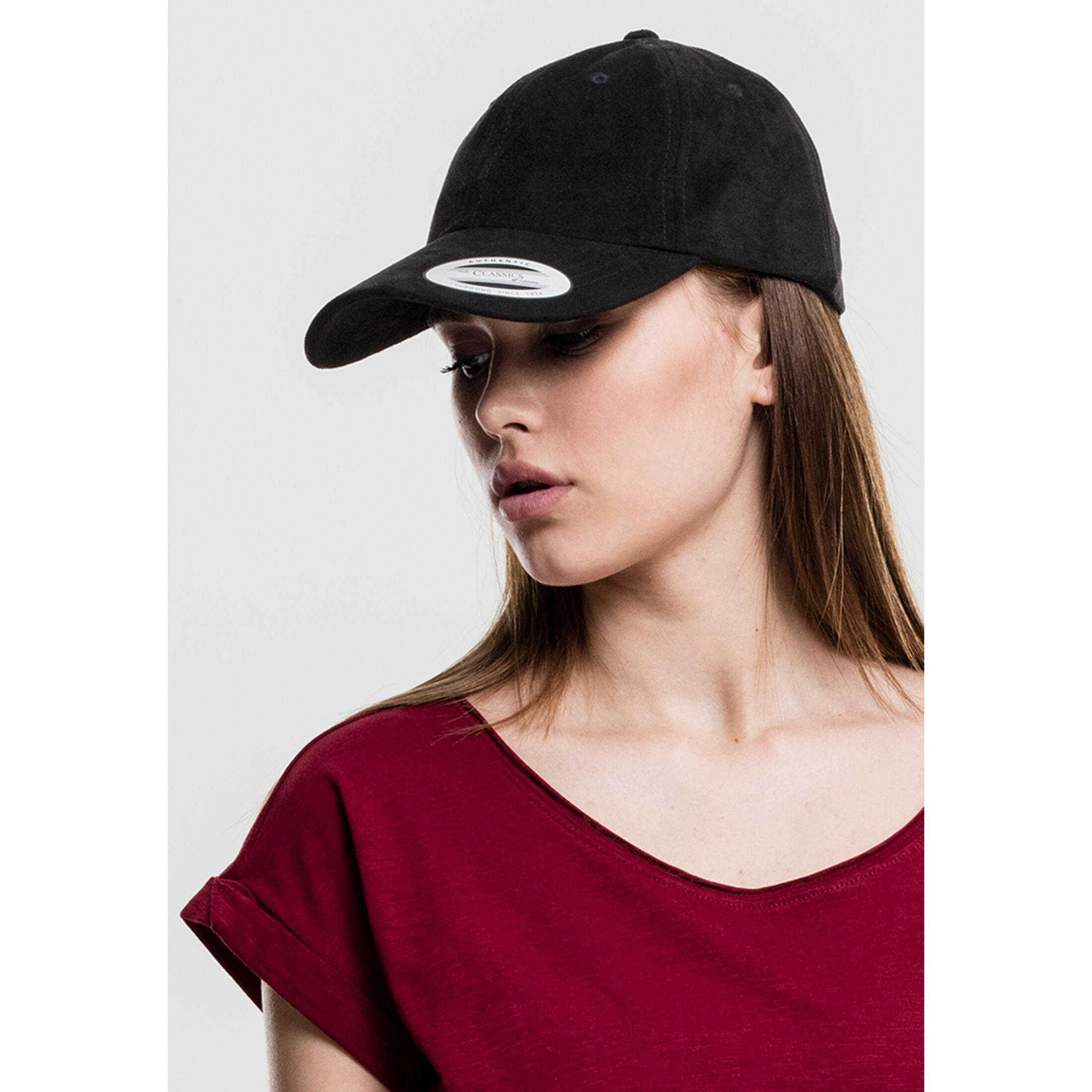 Casquette Flexfit low profile velour 5/7
