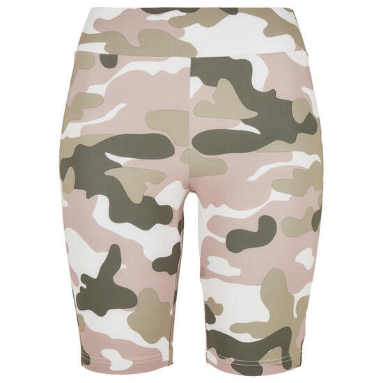 Radlerhose für Damen Urban Classics high waist camo tech