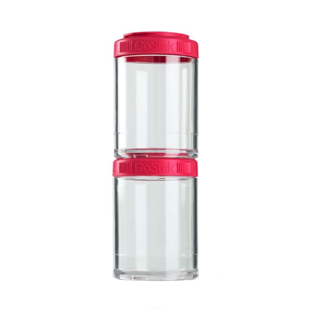 BLENDER BOTTLE Shakers & Waterflessen - Go Stak 2 Pak (150ml) - Roos