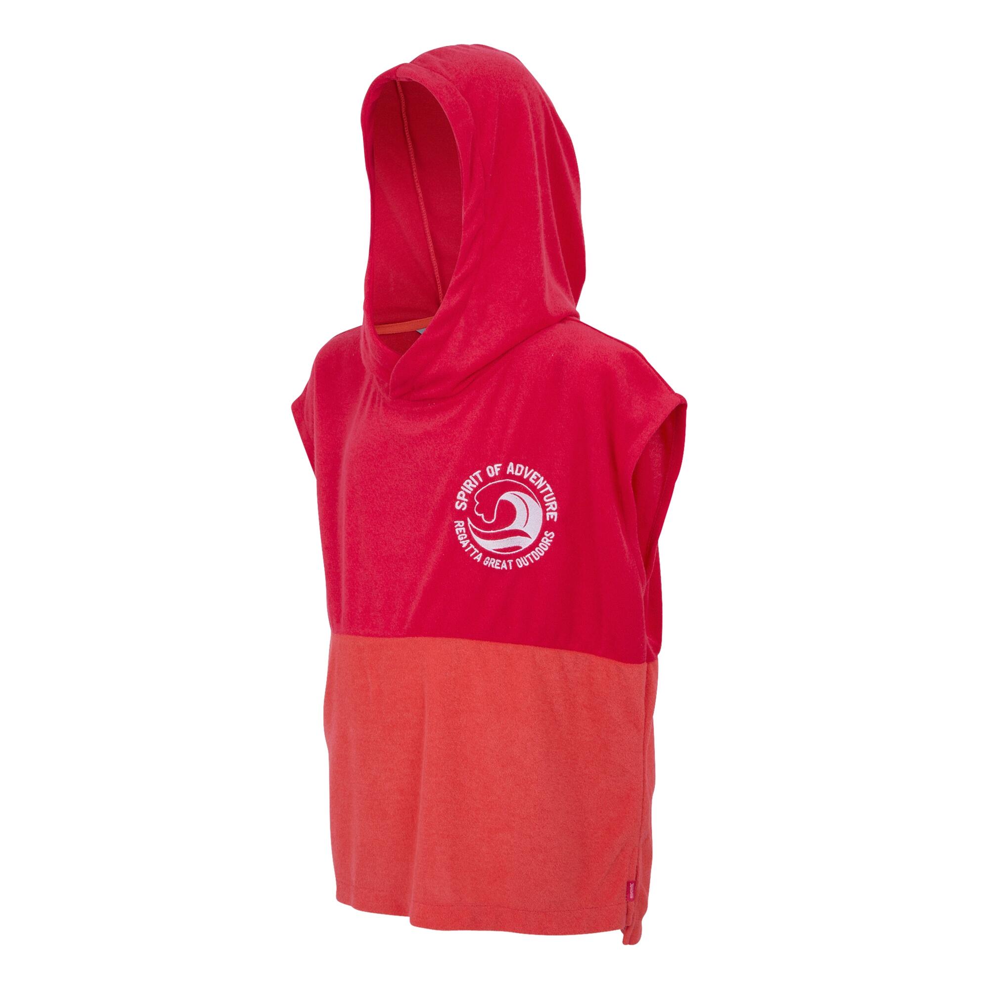 Accappatoio Bambini Regatta Spirit Of Adventure II Pop Fiore Di Pesca 3/5