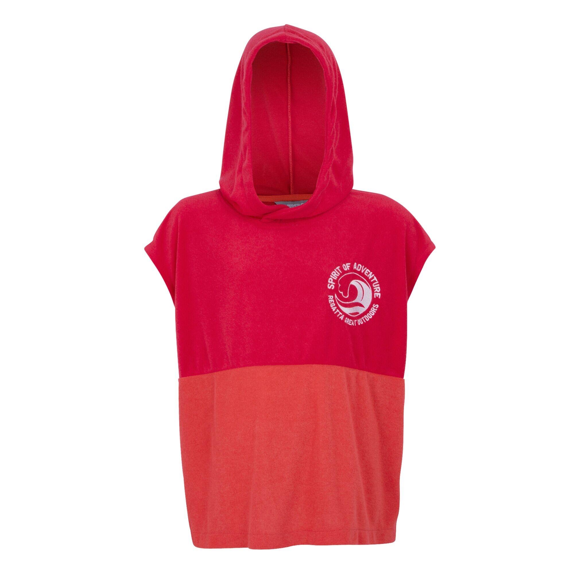 Accappatoio Bambini Regatta Spirit Of Adventure II Pop Fiore Di Pesca 1/5