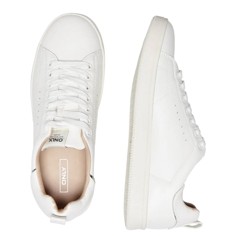 Womens/Ladies Onlshilo Trainers (White) 4/4