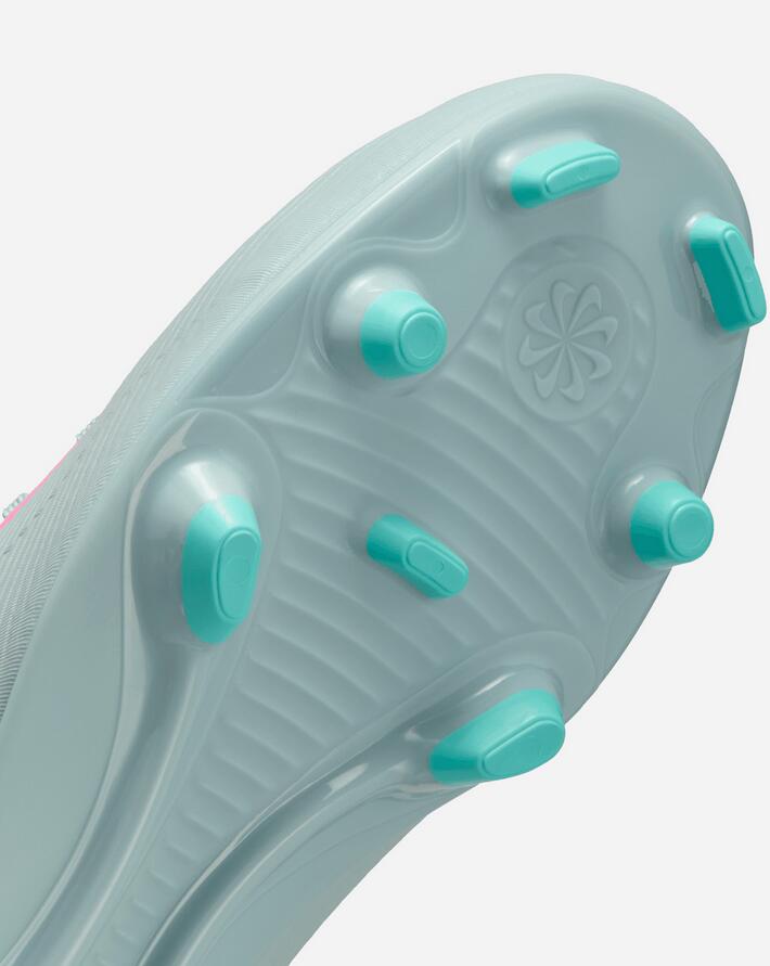 Scarpe calcio ragazzo nike jr superfly 10 club fg/mg - grigio 2/6