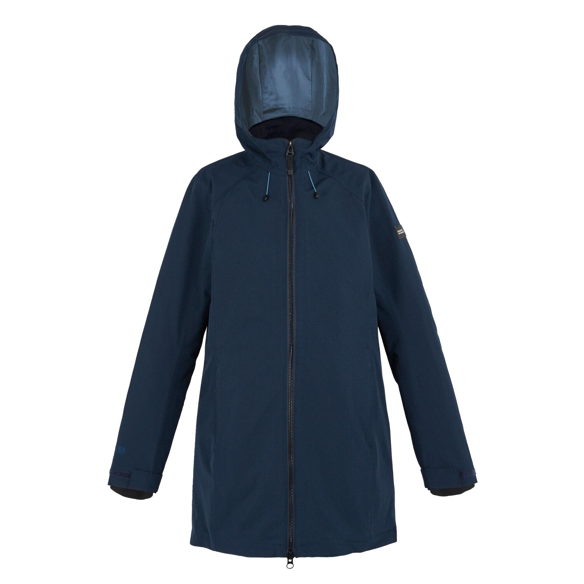 REGATTA Dames Denbury V 3 in 1 Waterdichte Jas (Marine/Koronetblauw)