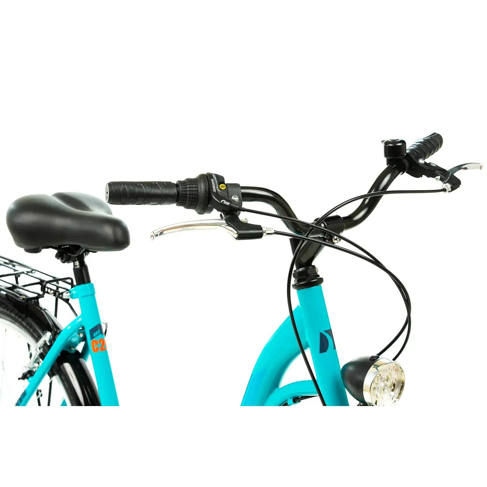 DHS Citadinne 26034 stadsfiets - 26 inch, L, turkoois 5/8