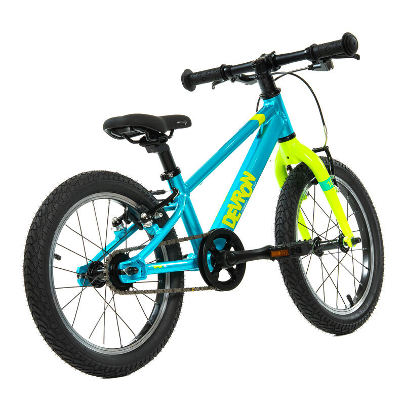 Bicicleta Copii Devron Urbio U1.6 Super Light, Albastru-Verde Reambalat