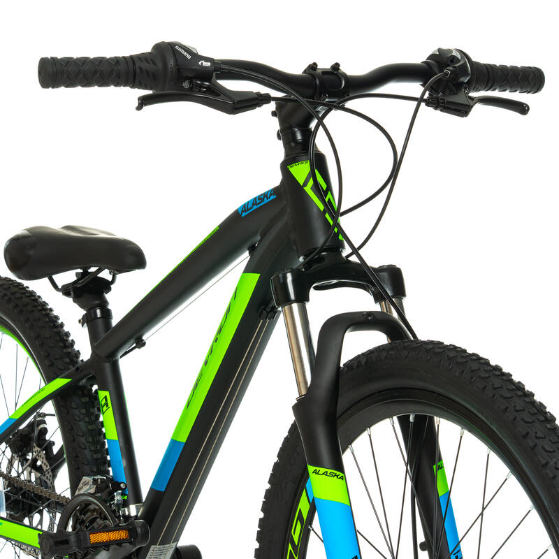 Devron Alaska Bicicletă copii 24 Inch, Negru-Verde