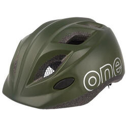 Casque Bobike One Plus pour enfant S 52-56cm en vert olive mat