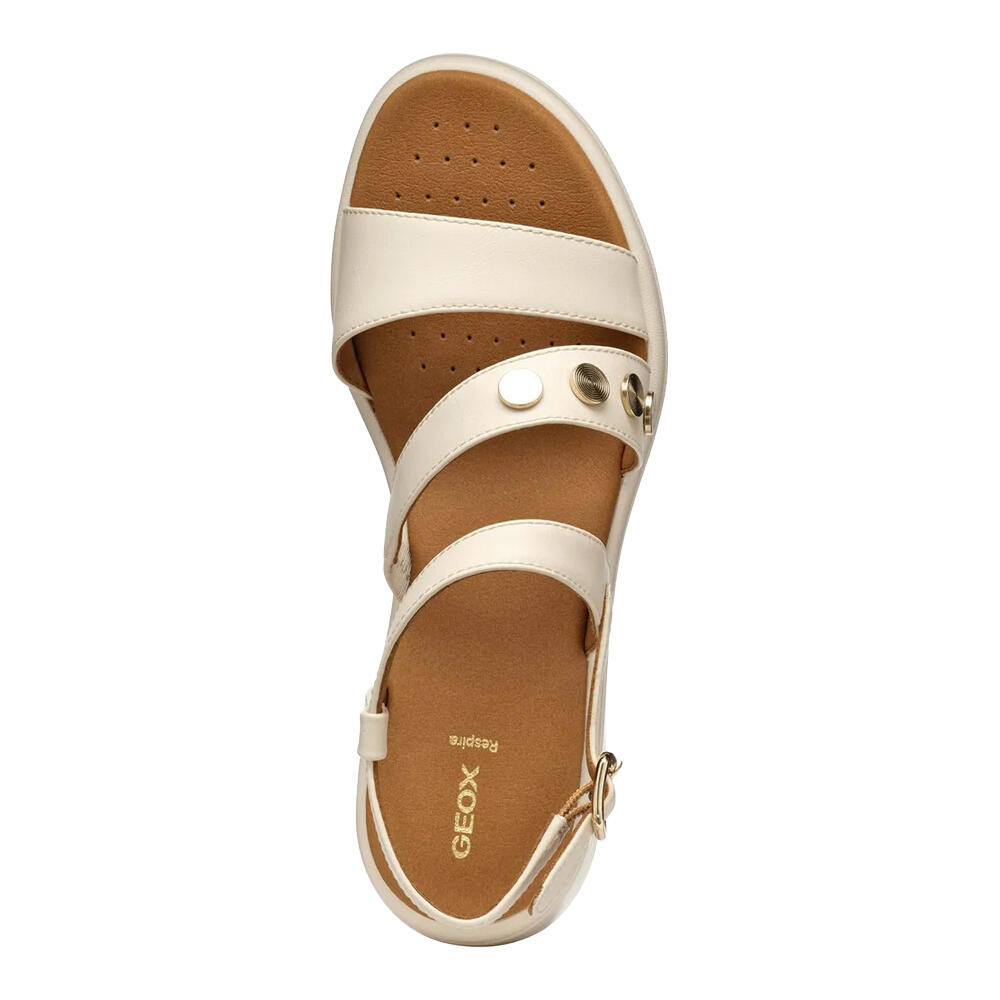 Sandales D MELICONIA Femme (Jaune) 4/4