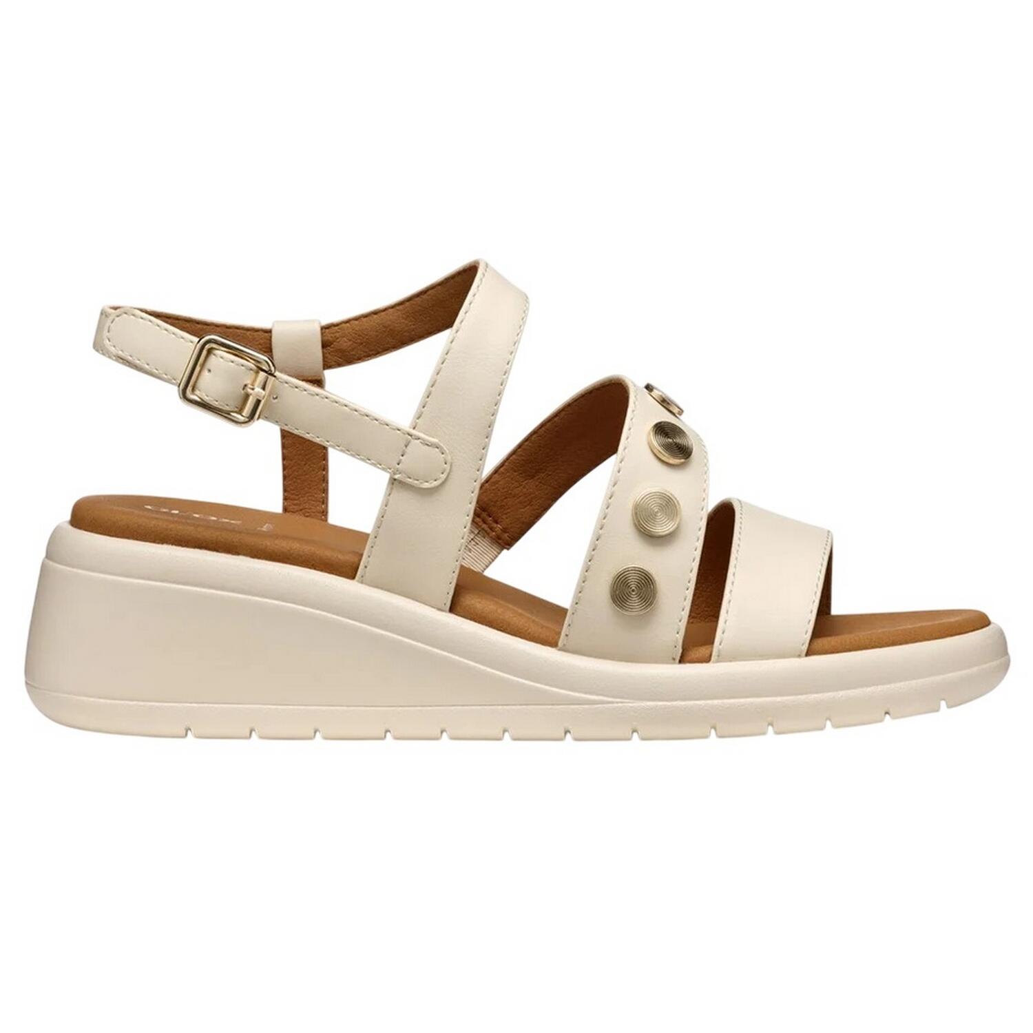 Sandales D MELICONIA Femme (Jaune) 3/4