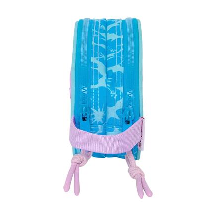 Estuche Escolar Safta Hawaii Azul