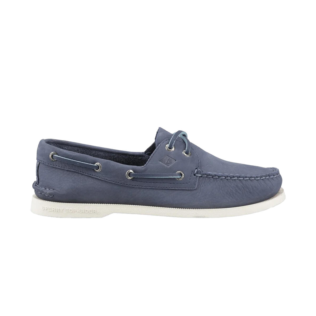 Bootsschuhe "Authentic", Leder Herren Dunkelblau 3/4