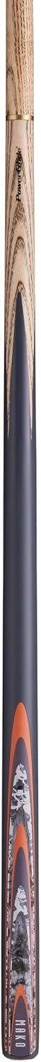 PowerGlide Mako 2 Piece Snooker Cue Ash Wood Shaft 5/7