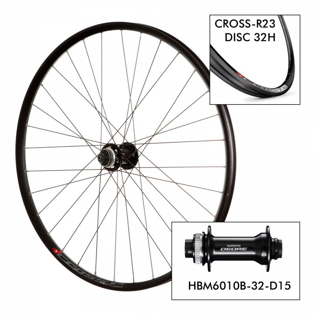 Bike wheel Mach1 D. Cross-R23 32H - M6010 15x100