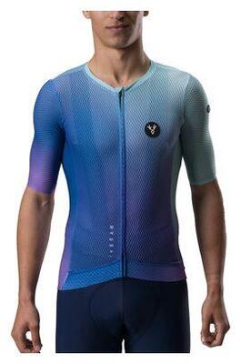 Lebram izoard ultralight jersey met korte mouwen blauw violet