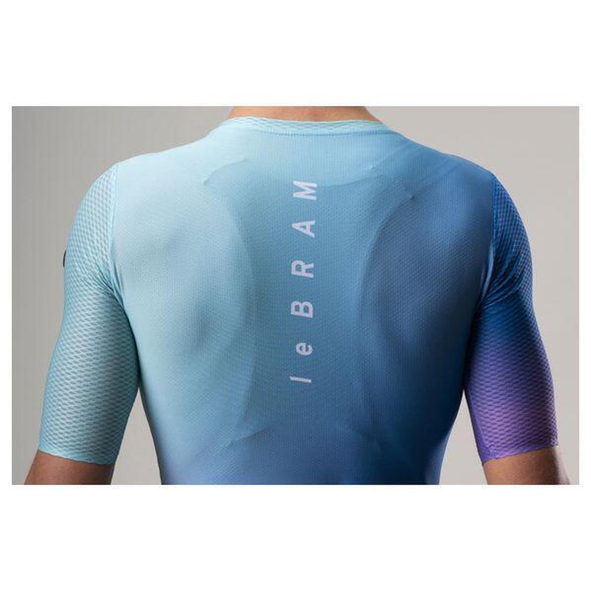 Maillot Manches Courtes LeBram Izoard Ultralight Bleu Violet