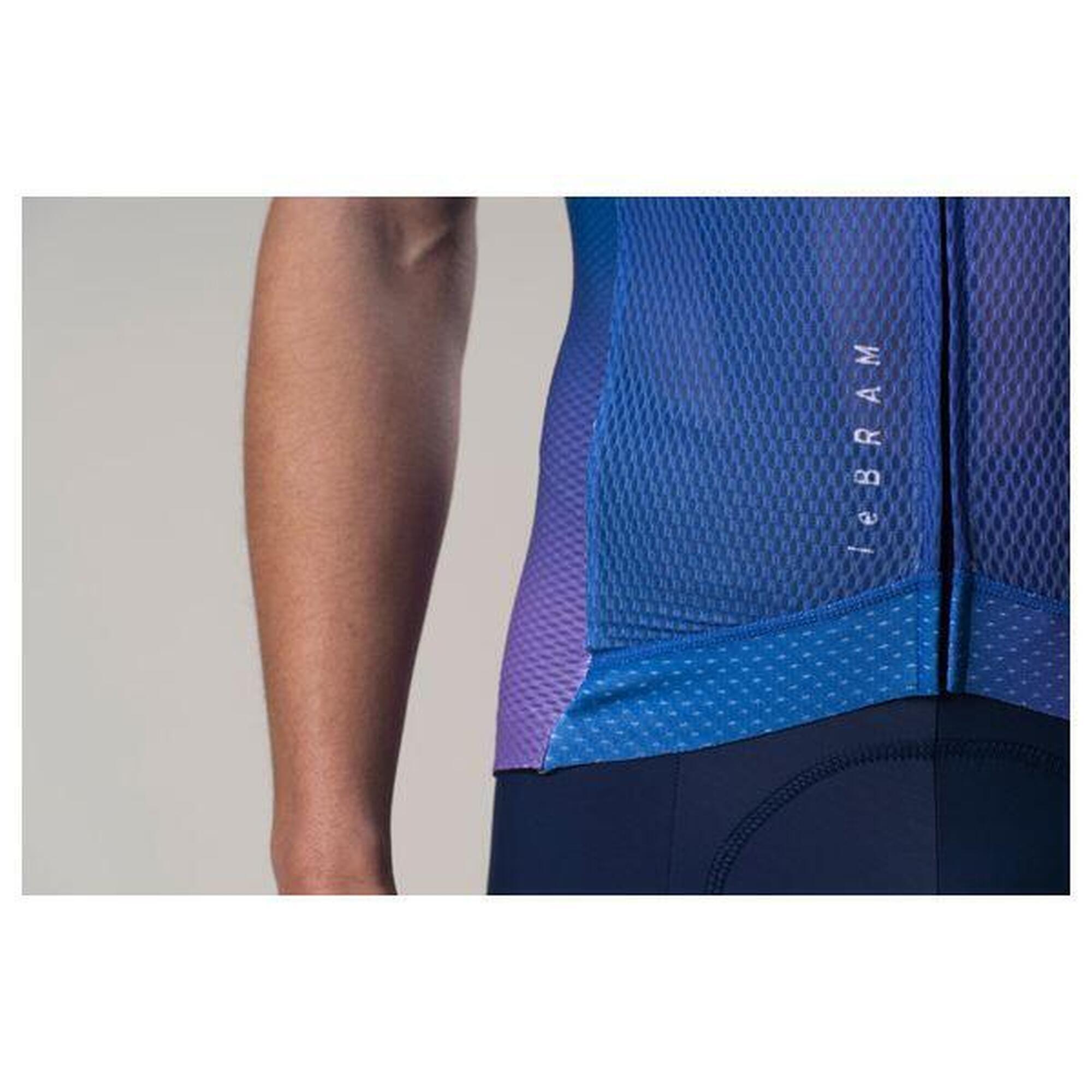 Maillot Manches Courtes LeBram Izoard Ultralight Bleu Violet