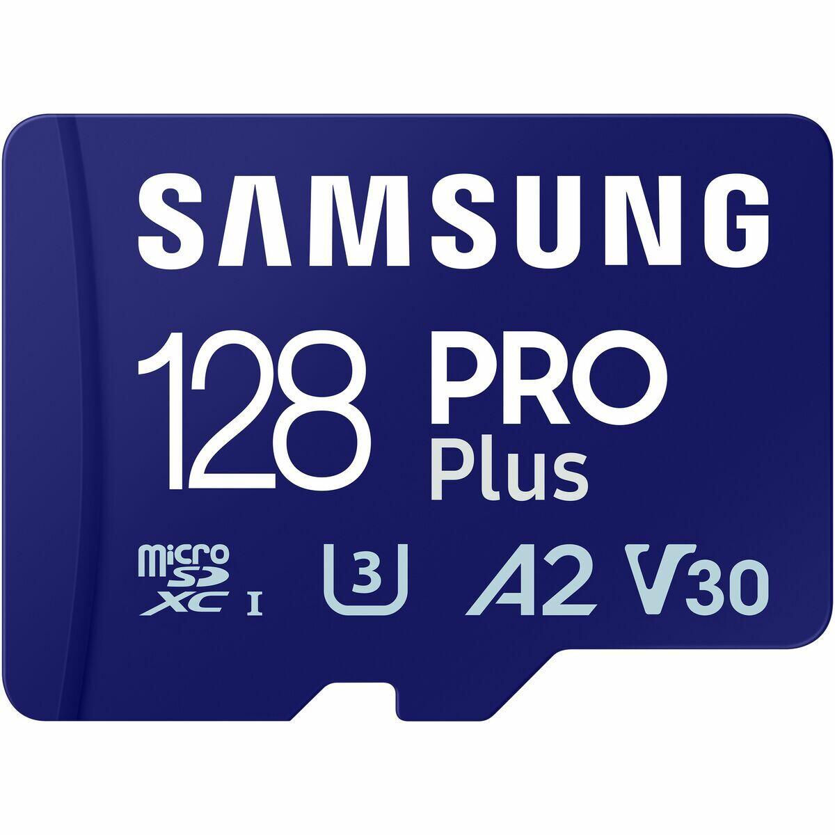 Cartão de memória micro sd com adaptador samsung mb-md128sa/eu 128 gb