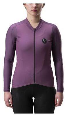 Langarm Trikot für Frauen LeBram Turini Violett Pflaume