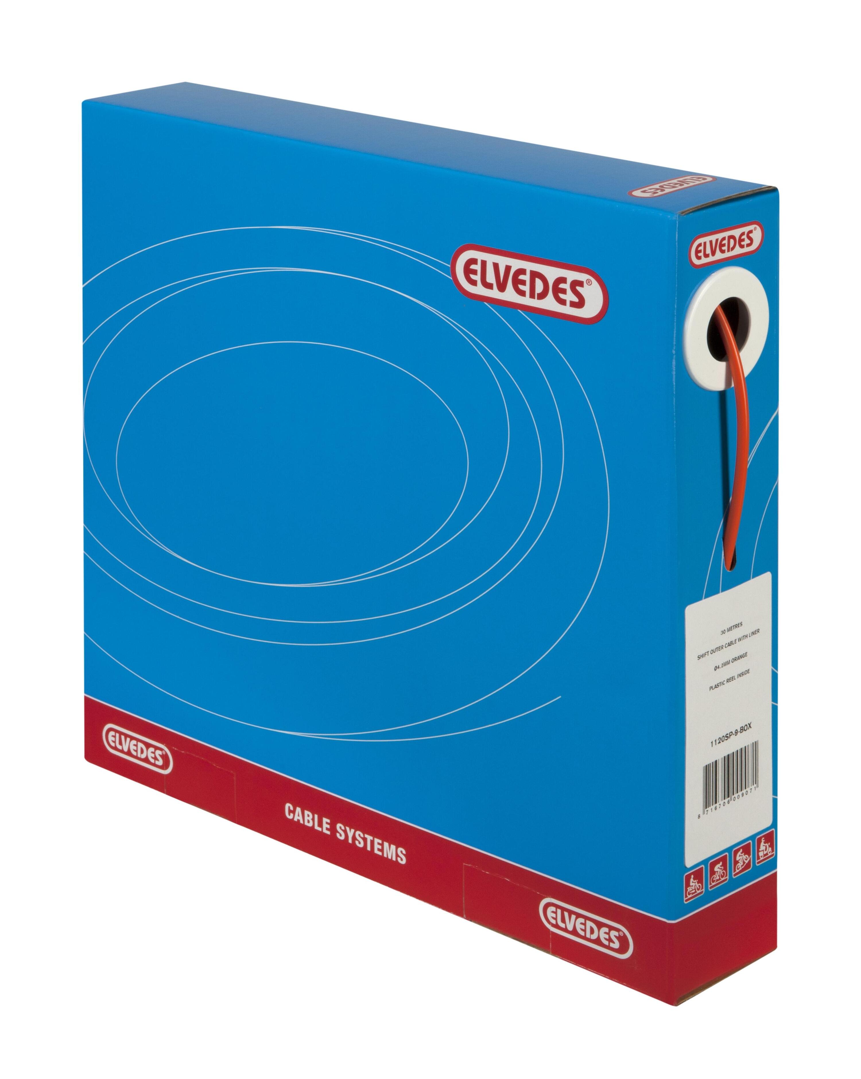 ELVEDES Elvedes cavo esterno cambio 30 m Ø4,2 mm arancione.