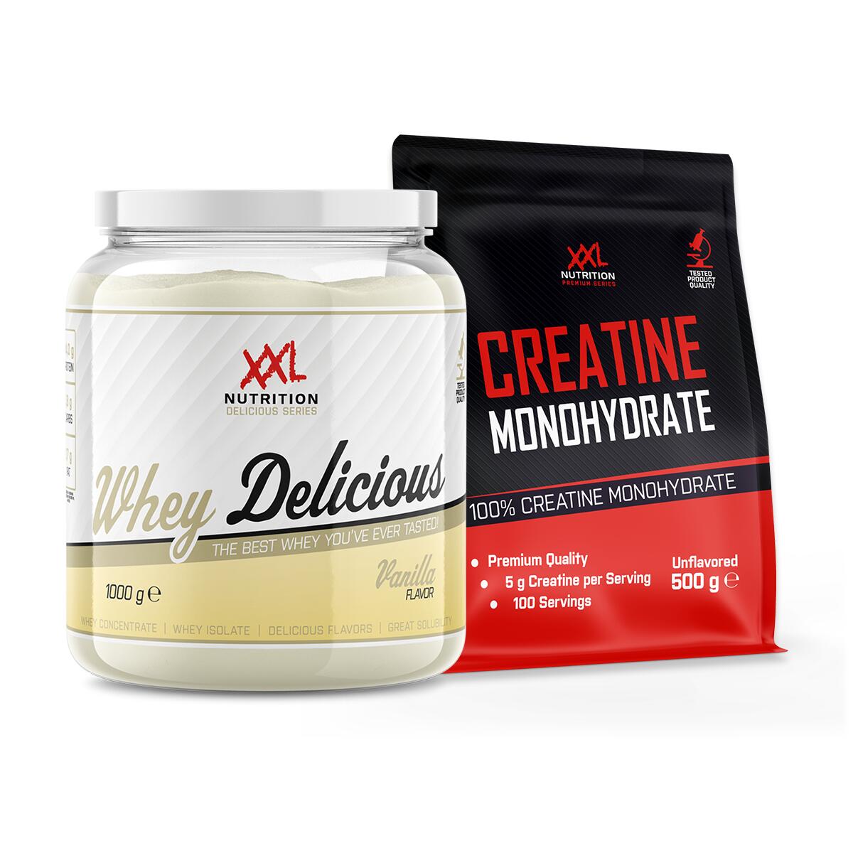 XXL NUTRITION Whey Delicious - Proteïne Poeder - Vanille - 1000 gram