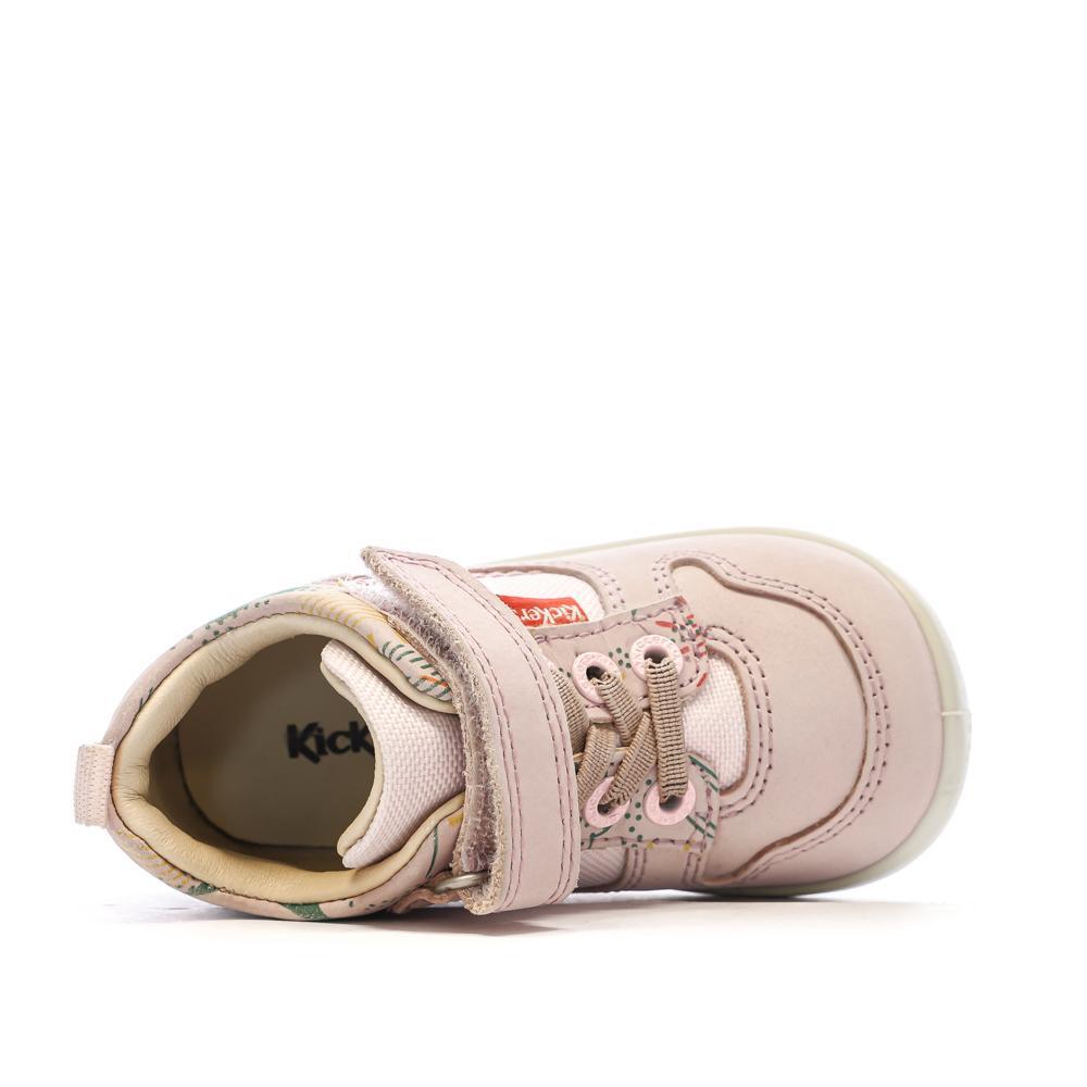 Botines Kickers Rosas de Caña Alta para Niña 5/7
