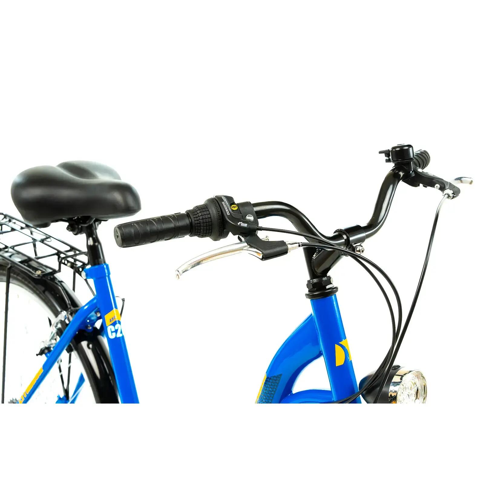 DHS Citadinne 26034 stadsfiets - 26 inch, L, blauw 5/8