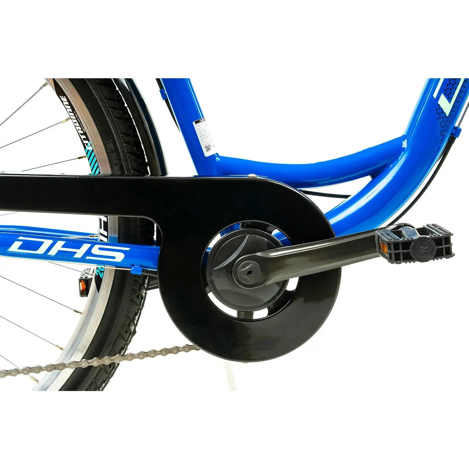 DHS Citadinne 26034 stadsfiets - 26 inch, L, blauw 6/8