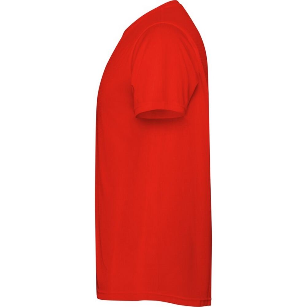 Childrens/Kids Estoril ShortSleeved TShirt (Red) 3/4
