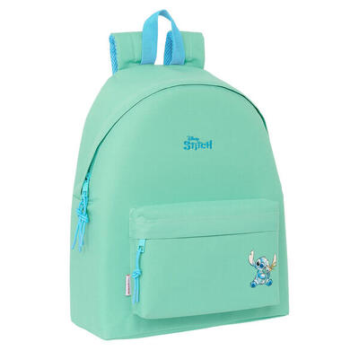 Mochila Escolar Stitch Aloha Turquesa