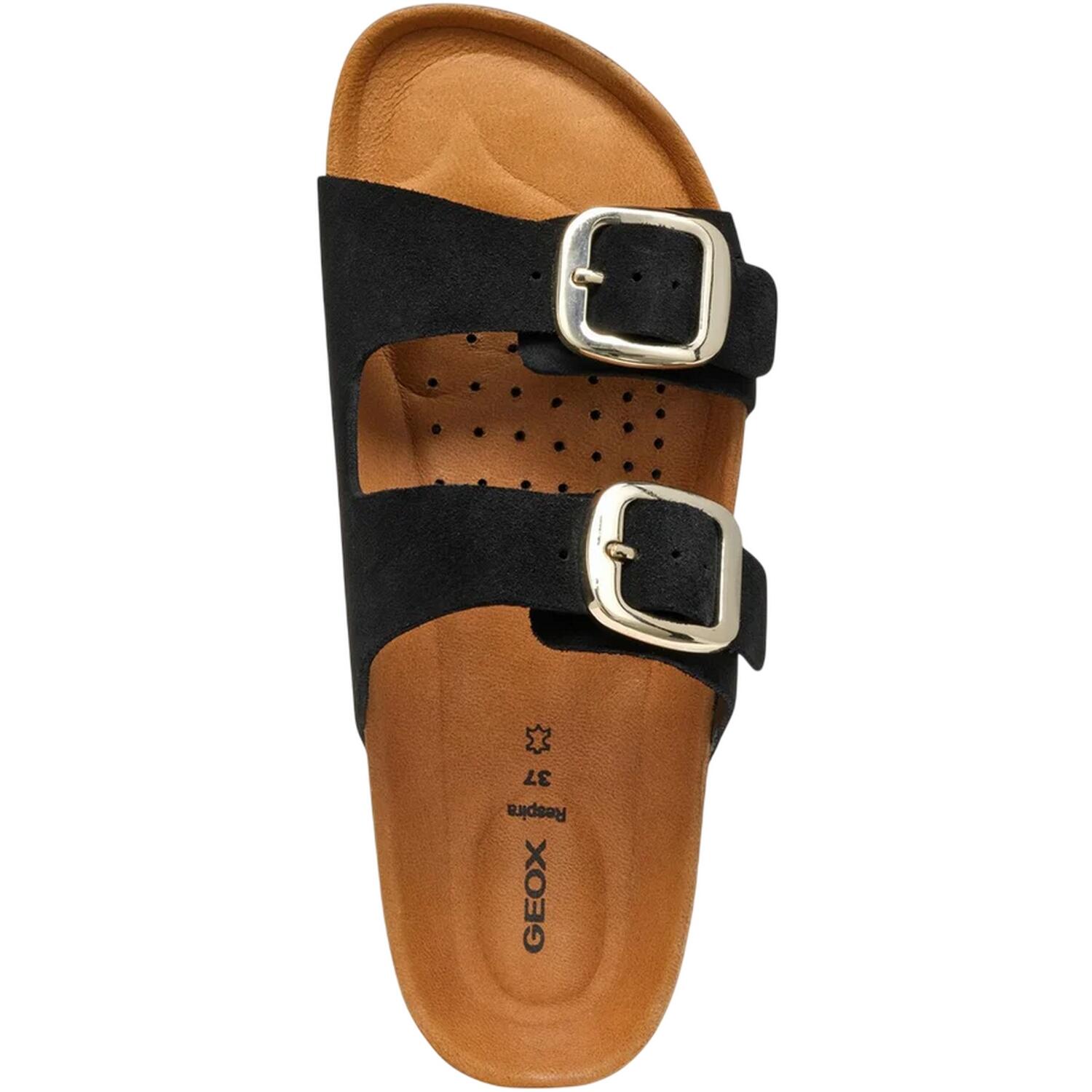 Sandales D BRIONIA H Femme (Noir) 4/4