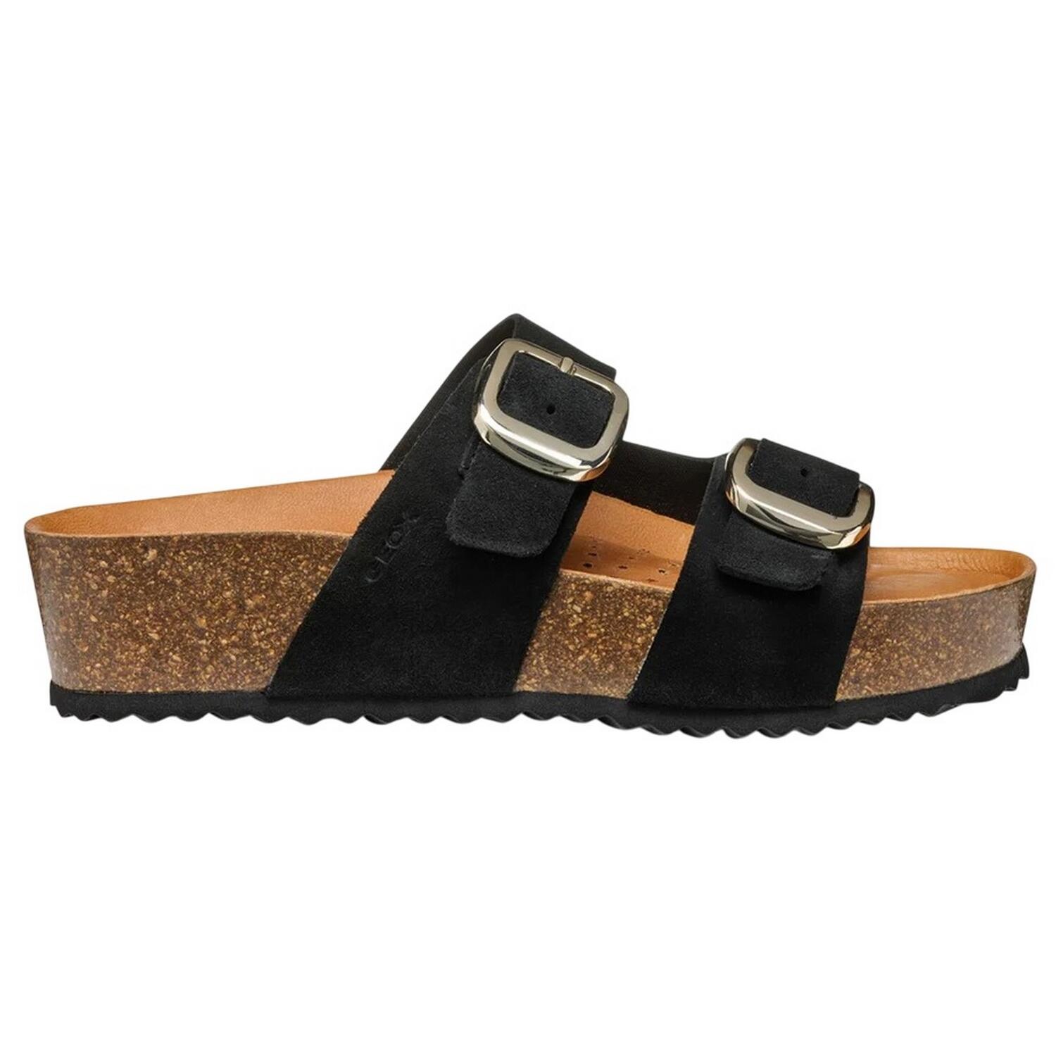 Sandales D BRIONIA H Femme (Noir) 3/4