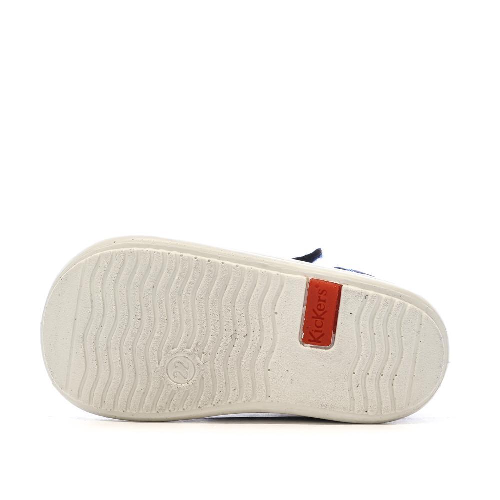 Baskets Hautes Marine Garçon Kickers Bottillon 5/7