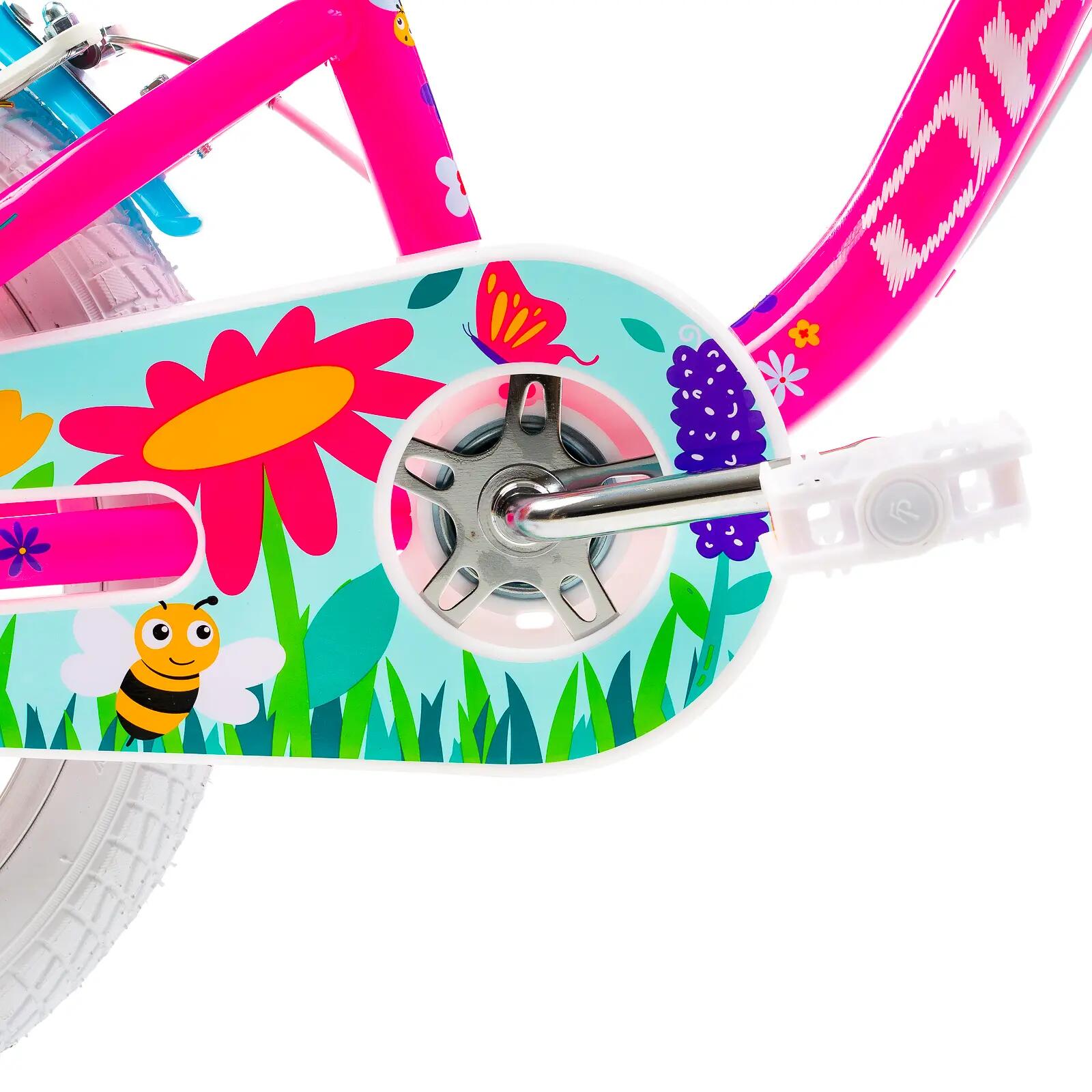 Bicicleta Copii DHS Summer - 16 Inch, Roz 6/7