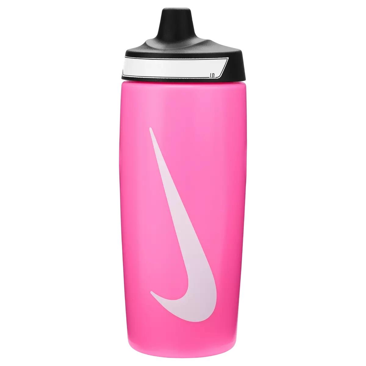 NIKE Refuel Water Bottle (Pink/White)