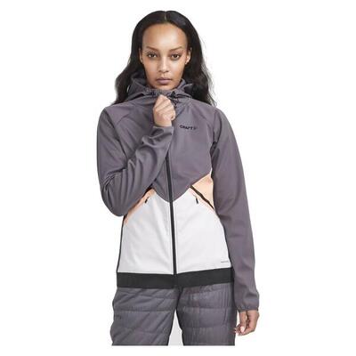 Windjack met capuchon voor dames craft glide