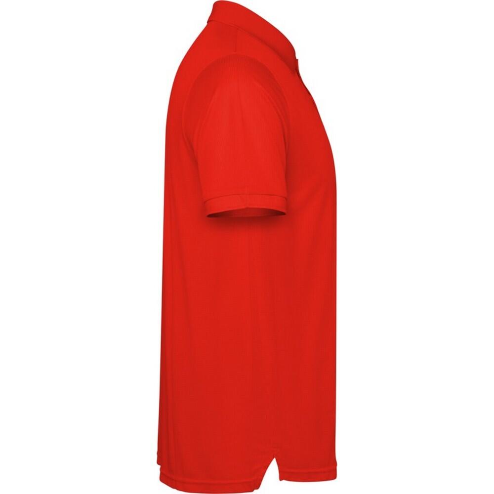 Heren Tormo Poloshirt met Korte Mouwen (Rood) 4/4
