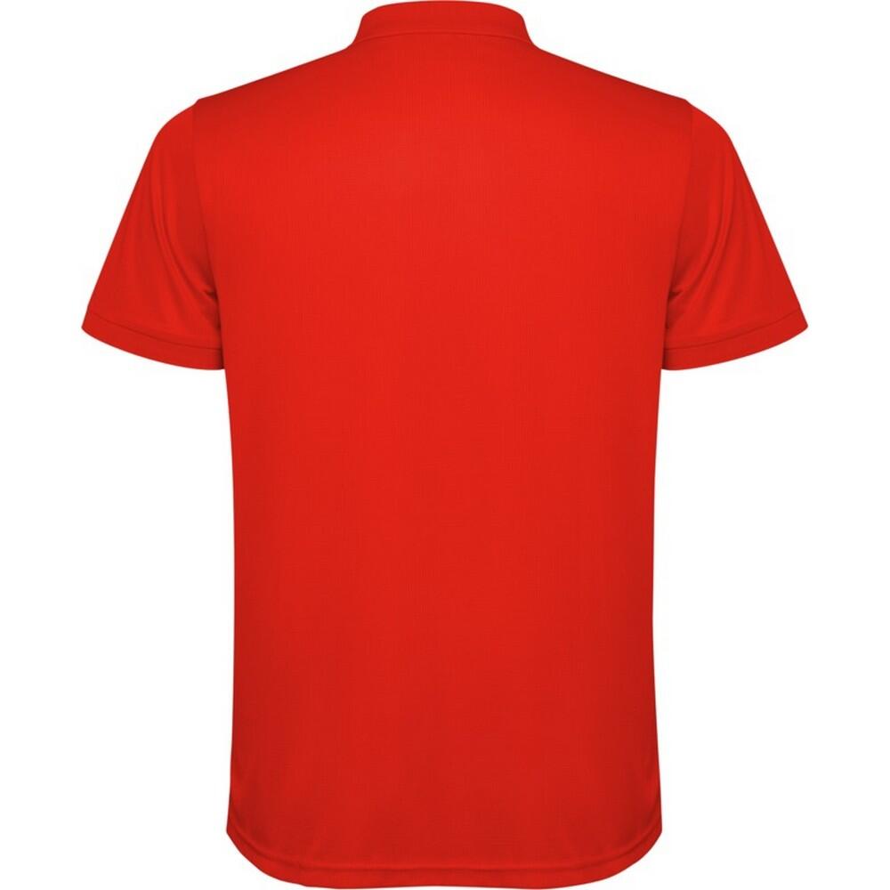 Heren Tormo Poloshirt met Korte Mouwen (Rood) 2/4