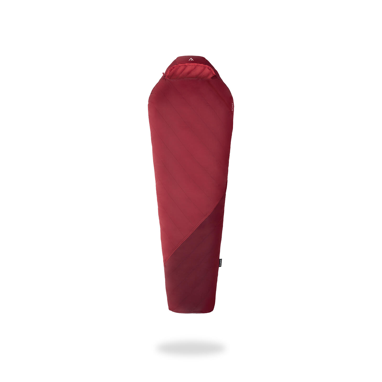 Qeedo - Fluffy 6 Sac De Couchage En Plumes 3 Saisons (confort 6°c) - M (170cm) - Sac De Couchage - Rouge - 40 M - Decathlon
