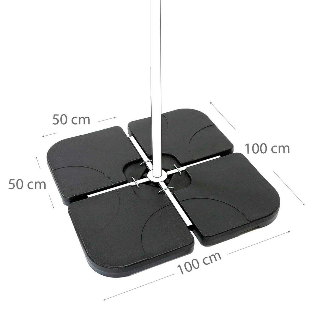 Base pour parapluie Aktive 50 x 7,5 x 50 cm 3/4