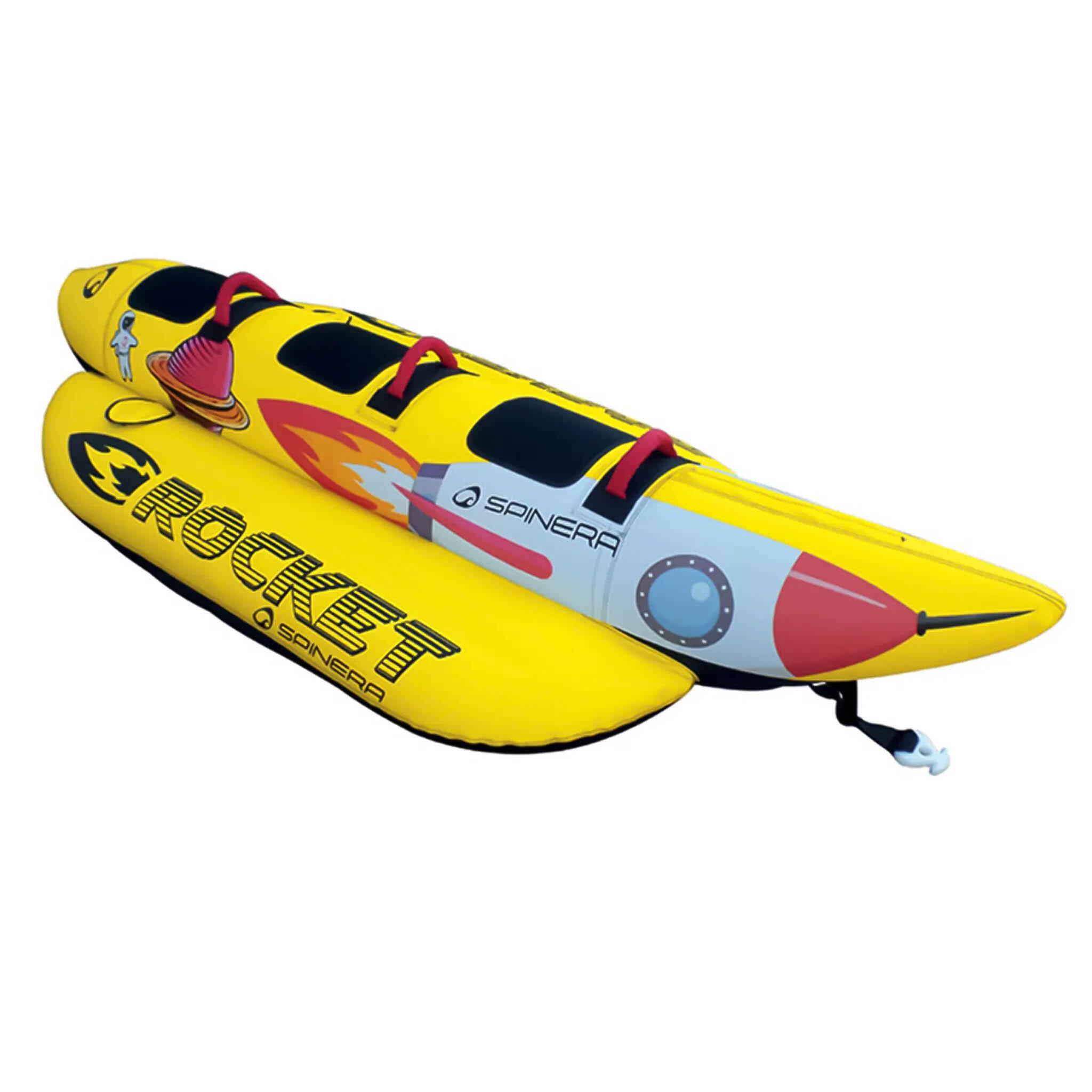 Banana gonfiabile Spinera Rocket 3 – galleggiante trainabile per 3 persone 3/7