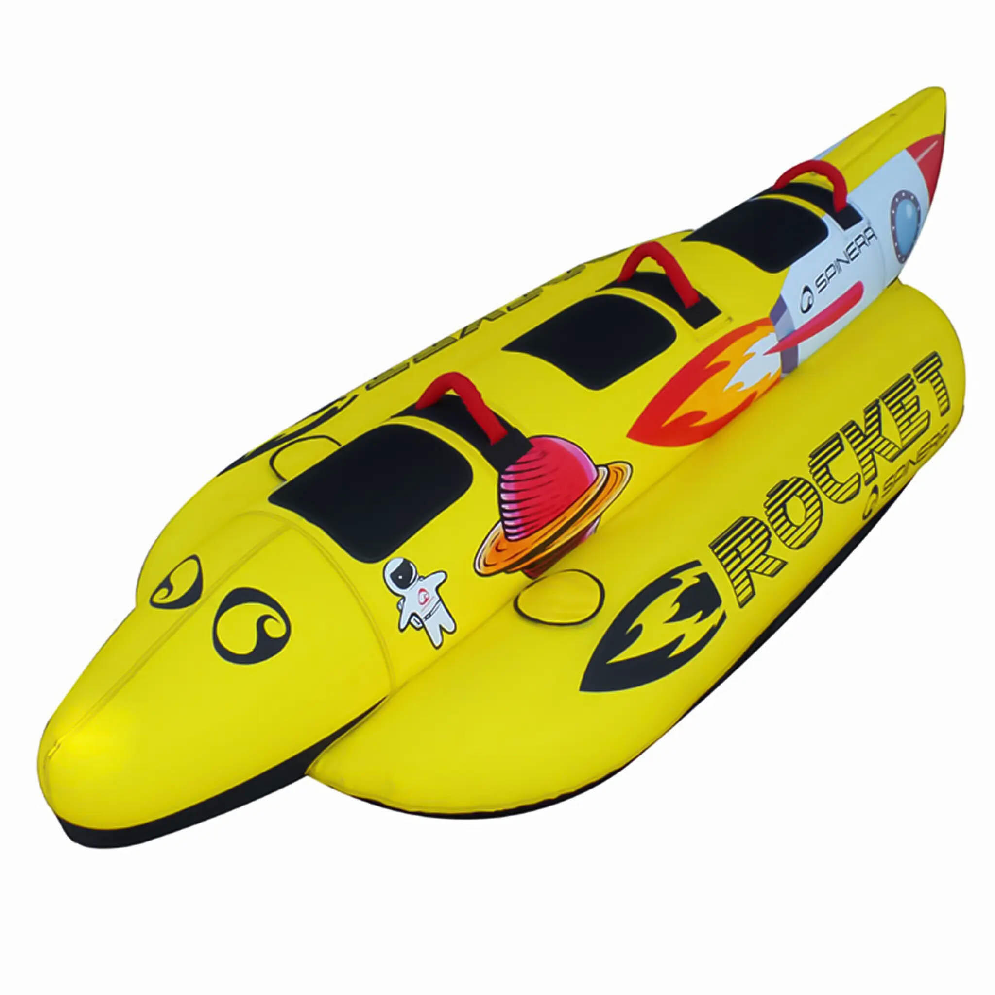 Banana gonfiabile Spinera Rocket 3 – galleggiante trainabile per 3 persone 4/7