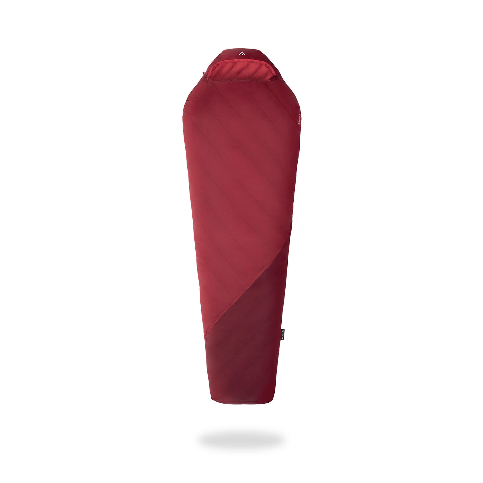 Qeedo - Fluffy 6 Sac De Couchage En Plumes 3 Saisons (confort 6°c) - L (195 Cm) - Sac De Couchage - Rouge - 42 M/l - Decathlon