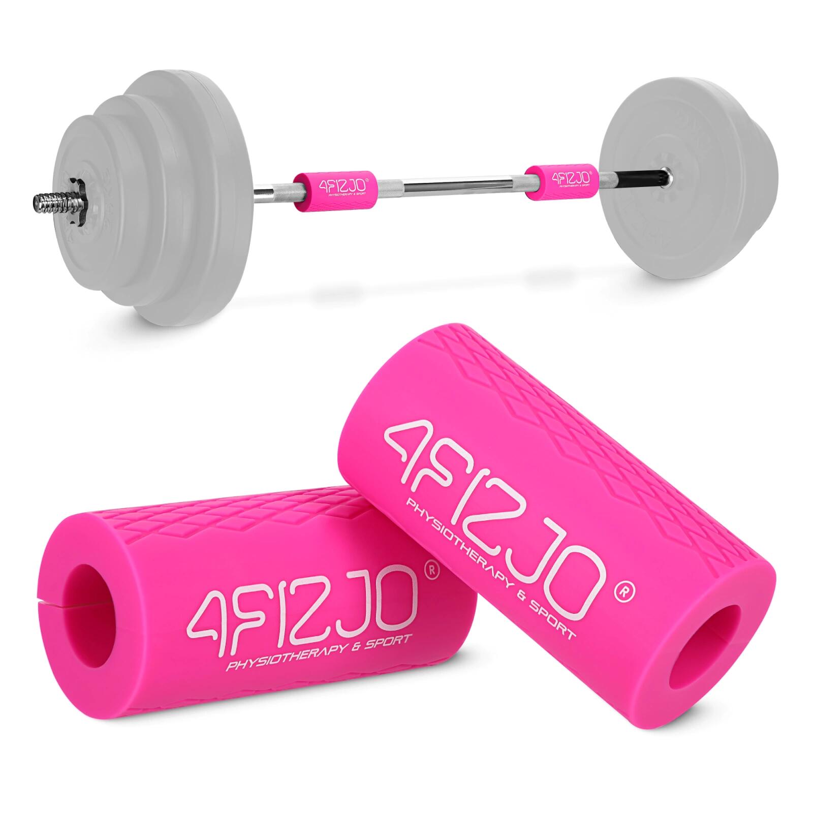 4FIZJO Silikonové úchyty na vzpěračskou tyč 4FIZJO