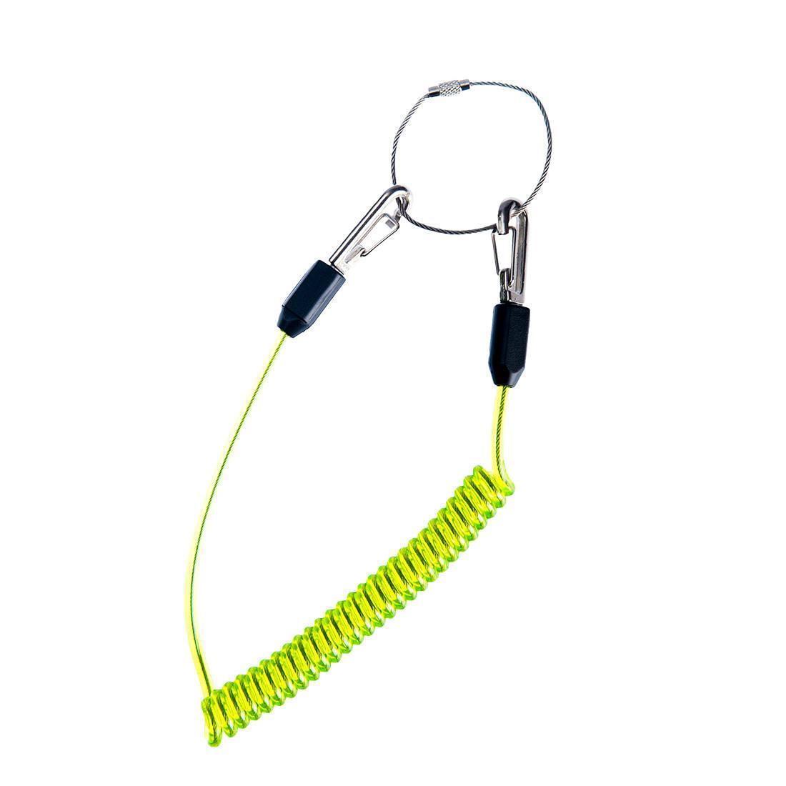 Coiled Tool Lanyard (Green) 2/2