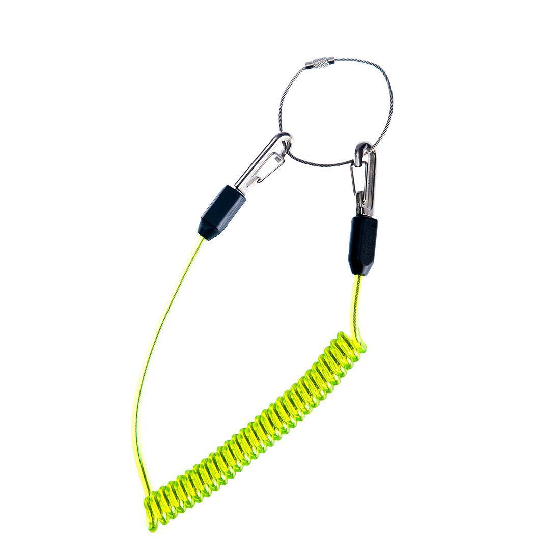 Coiled Tool Lanyard (Green) 1/2
