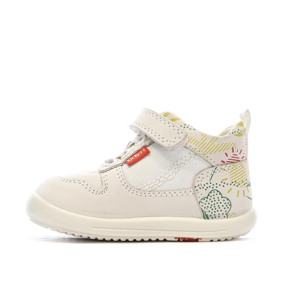 Kickers - Baskets Hautes Beige Fille Kickers Bottillon - Baskets - Beige - 21 - Decathlon