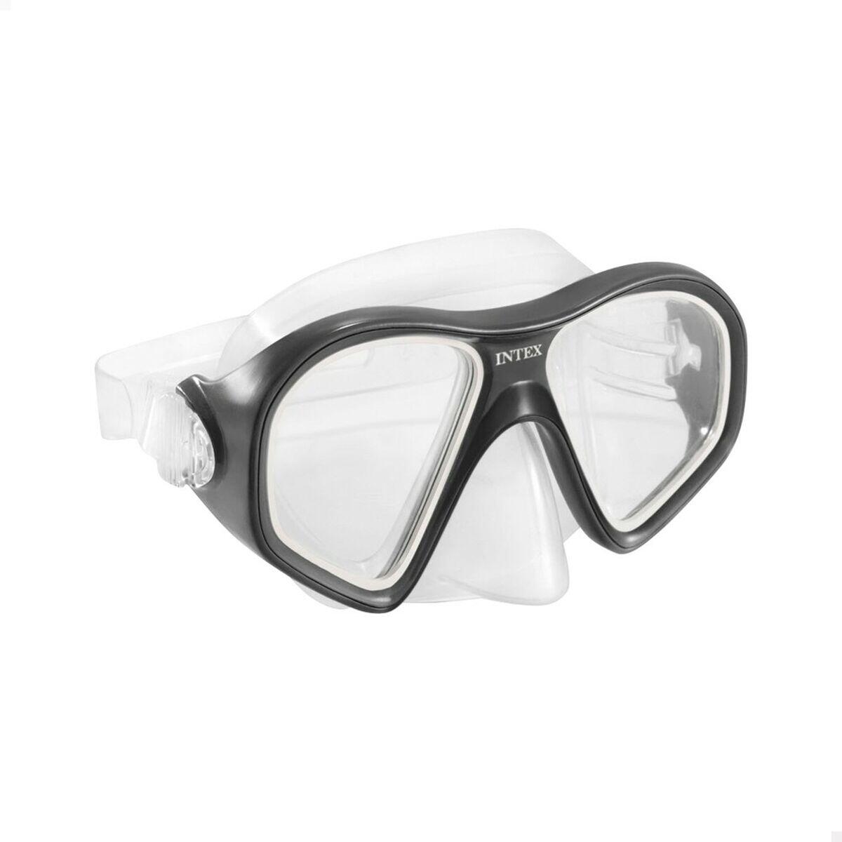 Gafas de Buceo con Tubo Intex Reef Rider Azul 4/5